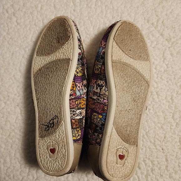 Bobs from Skechers cat print slip on memory foam size 7 - Picture 9 of 9